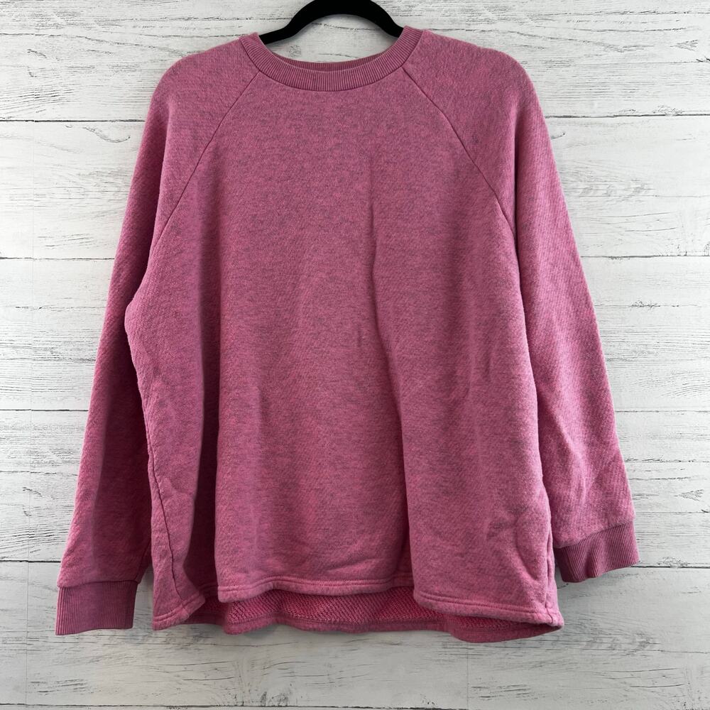 MWL‎ Madewell Heather Pink Crew Neck Sweatshirt Size M